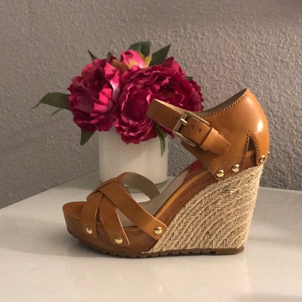Brand new Michael Kors espadrille wedges